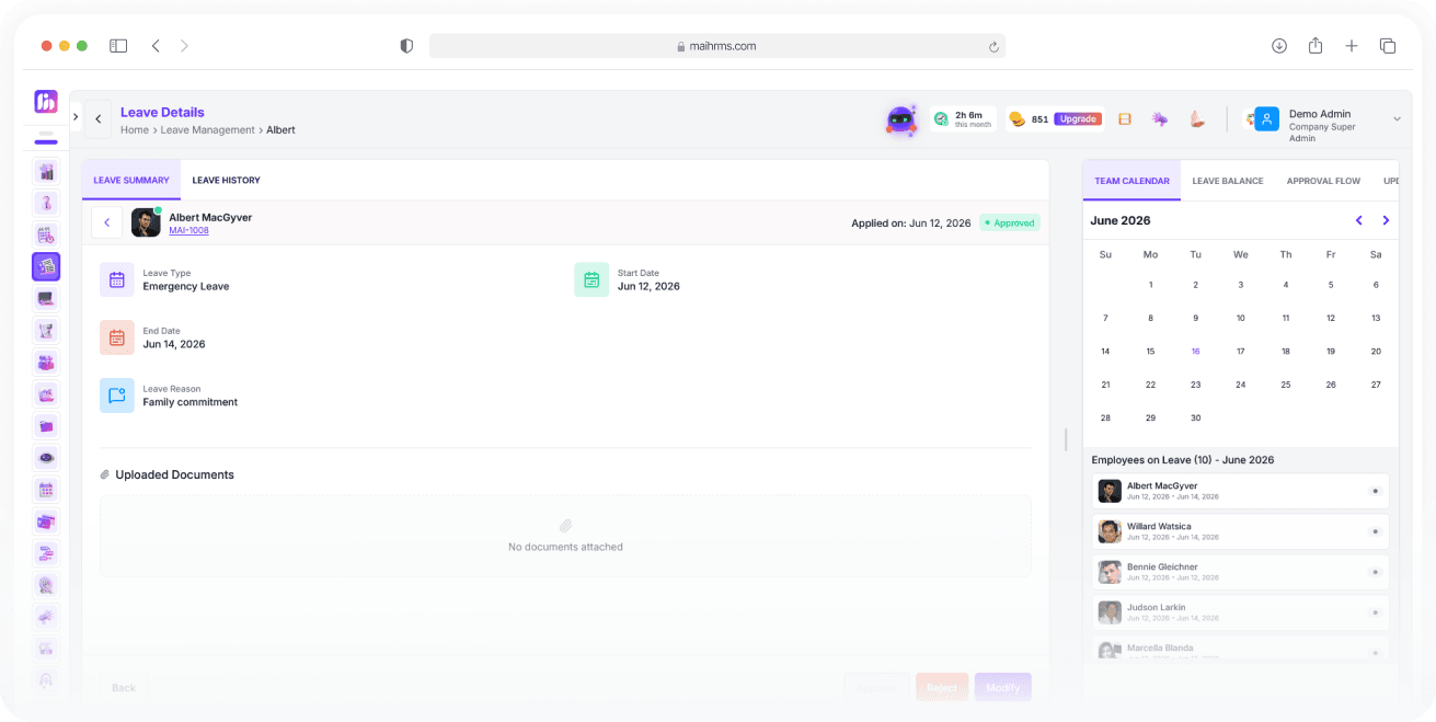 Leave Management preview